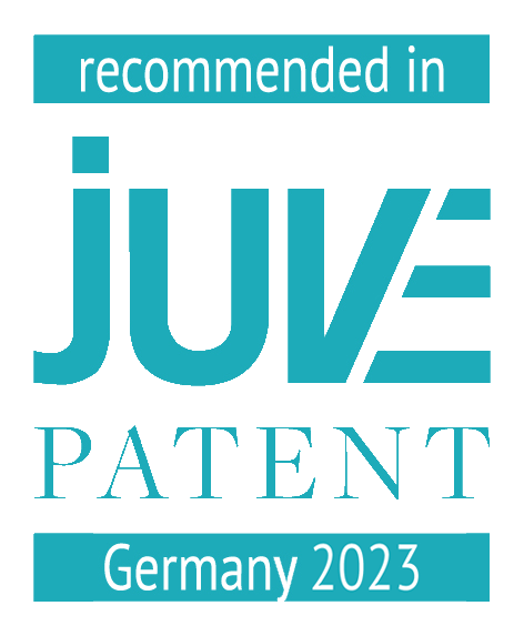 JUVE Patent recommended in 2023 Germany